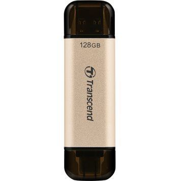 Transcend Накопичувач 128GB USB 3.2 Type-A + Type-C JetFlash 930 Black R420/W400MB/s TS128GJF930C фото