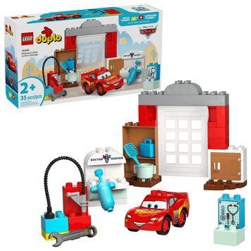 LEGO Конструктор LEGO DUPLO Disney Візит МакКвіна в гараж Дока 10456 фото