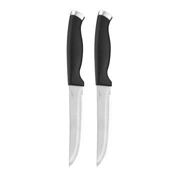 ARDESTO Набір ножів для стейка Gemini Gourmet, 2 предмети, нержавіюча сталь, пластик, чорний AR2102BL фото