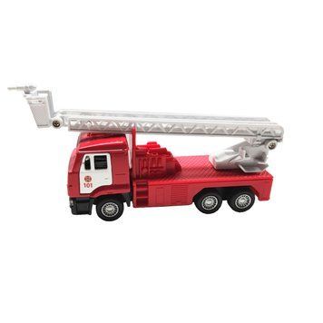 Автомодель - ПОЖАРНАЯ МАШИНА (со стрелой, инерц.мех.) SB-16-22WB(CIS) фото