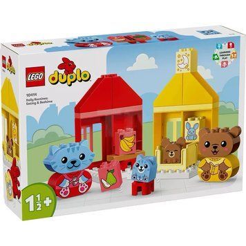LEGO Конструктор DUPLO My First Повсякденні процедури: Час вечері й сну 10414 фото