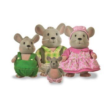 Li`l Woodzeez Набор фигурок - Семья Мышей 6003Z фото