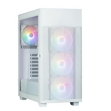 Zalman Корпус S5 Neo без БП, 1xUSB3.1, 1xUSB2.0, 4x120мм FRGB, VGA 390мм, LCS ready, TG Side Panel, ATX, білий S5NEOWHITE фото