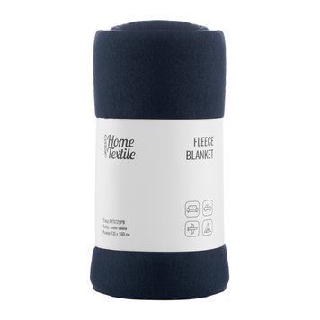 ARDESTO Плед Ardesto Fleece 130x160см, 100% поліестер, синій темний
