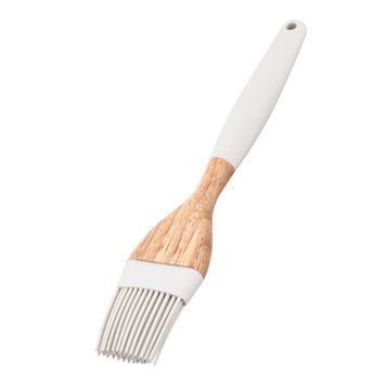 ARDESTO Кисточка ARDESTO Tasty Baking, 22.3см, силикон, дерево, серый светлый