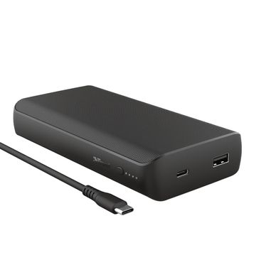 Портативное зарядное устройство Trust Laro 65W USB-C 20.000 mAh for laptop Black 23892_TRUST фото