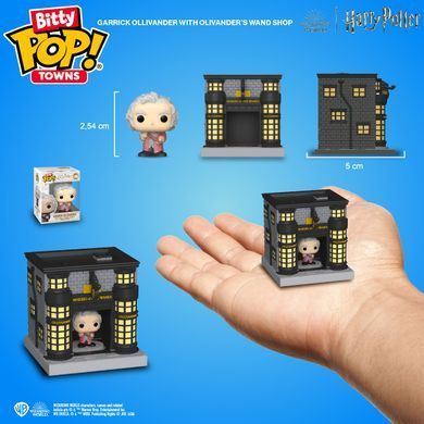 Набор фигурок BITTY POP! Town серии "Гарри Поттер" - ОЛЛИВАНДЕР И МАГАЗИН ВОЛШЕБНЫХ ПАЛОЧЕК 83627 фото