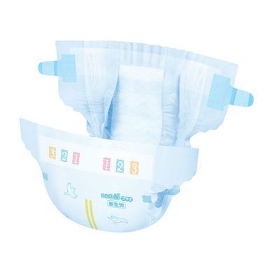 Підгузки GOO.N Plus для новонароджених до 5 кг (розмір NB, на липучках, унісекс, 68 шт) 21001495 фото
