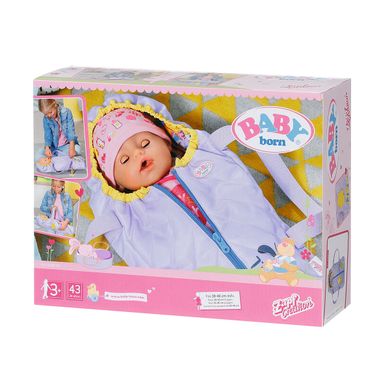 Люлька-переноска для куклы BABY BORN 2 в 1 - ДЕТСКИЕ СНЫ 828014 фото