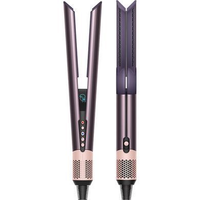 Dyson Випрямляч Dyson з вологого на сухе HТ01 Airstrait Jasper/Plum, темп.режимів-3, 80-140С, OLED-дисплей, кейс, метал, фіолетовий 599046-01 фото