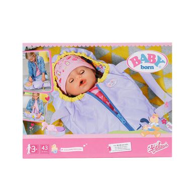 Люлька-переноска для куклы BABY BORN 2 в 1 - ДЕТСКИЕ СНЫ 828014 фото