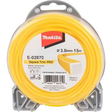 Makita Жилка косильна 3мм 15м E-02870 фото