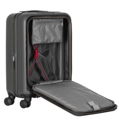 Wenger Валіза Wenger Skyon Hardside Carry-On, мала, з відсіком для н/б 16", полікарбонат, TSA, 4 колеса, розширення, USB, сірий 653564 фото