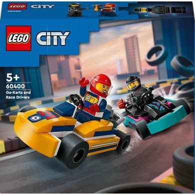 LEGO Конструктор City Картинг і гонщики 60400 фото