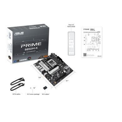 ASUS Материнcкая плата PRIME B850M-K 90MB1LV0-M0EAY0 фото