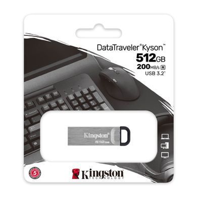Kingston Накопитель 512GB USB 3.2 Type-A Gen1 DT Kyson DTKN/512GB фото