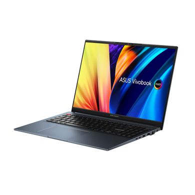 ASUS Ноутбук Vivobook Pro 16 K6602VV-MX081 16" 3.2K OLED, Intel i7-13700H, 16GB, F1TB, NVD4060-8, NoOS, Голубой 90NB1141-M003B0 фото