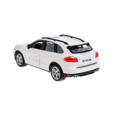 Автомодель - PORSCHE CAYENNE TURBO (ассорти белый, желтый, чёрный 1:24) 18-21056 фото