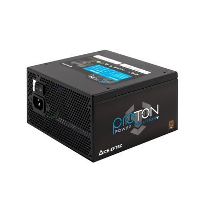 Chieftec Блок питания Proton (600W), >85%, 80+ Bronze, 120мм, 1xMB 24pin(20+4), 1xCPU 8pin(4+4), 3xMolex, 6xSATA, 2xPCIe 8pin(6+2) BDF-600S фото