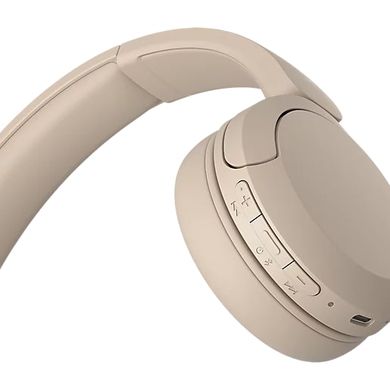 Sony Навушники On-ear WH-CH520 BT 5.2, SBC, AAC, Wireless, Mic, Бежевий WHCH520C.CE7 фото