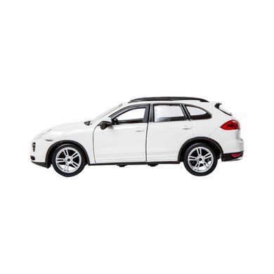 Автомодель - PORSCHE CAYENNE TURBO (ассорти белый, желтый, чёрный 1:24) 18-21056 фото