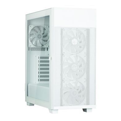 Zalman Корпус S5 Neo без БП, 1xUSB3.1, 1xUSB2.0, 4x120мм FRGB, VGA 390мм, LCS ready, TG Side Panel, ATX, белый S5NEOWHITE фото
