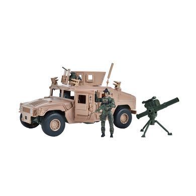 Игровой набор ELITE FORCE &mdash; БРОНЕАВТОМОБИЛЬ HUMVEE M1114 (машина, фигурка, аксесс.) 101863 фото