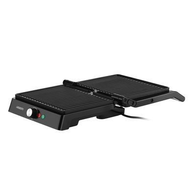 ARDESTO Гриль прижимной GH-1800MB, 1800Вт, раскрытие на 180&deg;, металл, черно-серебристый GH-1800MB фото