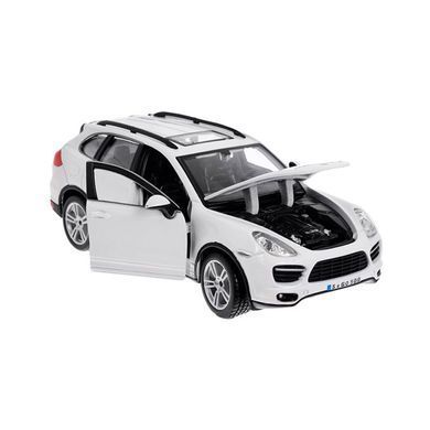 Автомодель - PORSCHE CAYENNE TURBO (ассорти белый, желтый, чёрный 1:24) 18-21056 фото
