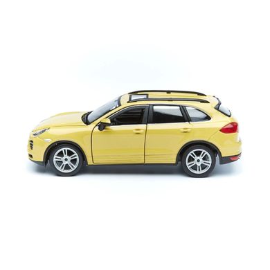 Автомодель - PORSCHE CAYENNE TURBO (ассорти белый, желтый, чёрный 1:24) 18-21056 фото