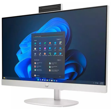 HP Комп'ютер персональний моноблок 245-G10 23.8" FHD IPS AG, AMD R5-7520U, 16GB, F512GB, UMA, WiFi, кл+м, 3р, Win11P, білий 936K4EA фото