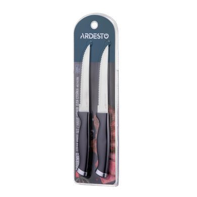 ARDESTO Набор ножей для стейка Gemini Gourmet, 2 предмета, нержавеющая сталь, черный AR2102BL фото