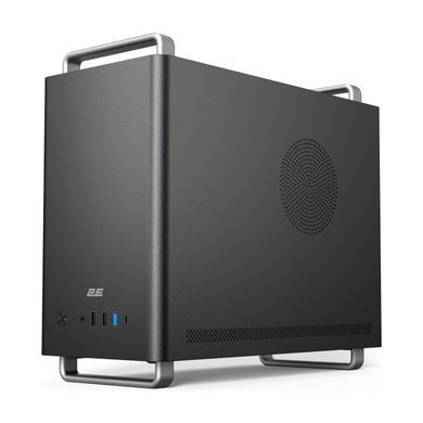 2E Корпус 2E Credo Mesh V300B-MH без БЖ, 2xUSB3.0, 1х USB 2.0, 1xUSB Type-C, 1x90мм, VGA 310мм, mATX, чорний 2E-V300B-MH фото