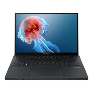 ASUS Ноутбук Zenbook Duo UX8406CA-QL048W 14" FHD OLED, Intel Ultra 9 285H, 32GB, F2TB, UMA, Win11, Сірий 90NB14X1-M001R0 фото