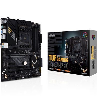 ASUS Материнcкая плата TUF GAMING B550-PRO sAM4 B550 4xDDR4 M.2 HDMI DP ATX 90MB17R0-M0EAY0 фото