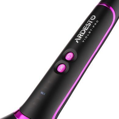 ARDESTO Щітка-випрямляч Violet Pro HSB-Y220PRO, 50Вт, 130-210C, кераміка, чорний HSB-Y220PRO фото