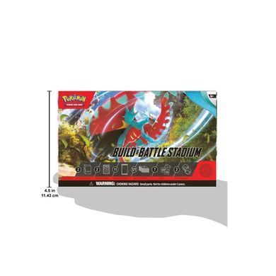 Pokemon TCG Коллекционная карточная игра SV04 Paradox Rift Build & Battle Stadium 187-85422 фото