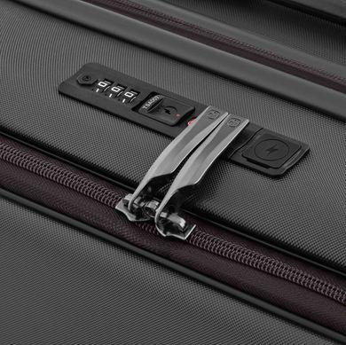Wenger Валіза Wenger Skyon Hardside Carry-On, мала, з відсіком для н/б 16", полікарбонат, TSA, 4 колеса, розширення, USB, сірий 653564 фото