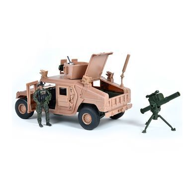 Игровой набор ELITE FORCE &mdash; БРОНЕАВТОМОБИЛЬ HUMVEE M1114 (машина, фигурка, аксесс.) 101863 фото