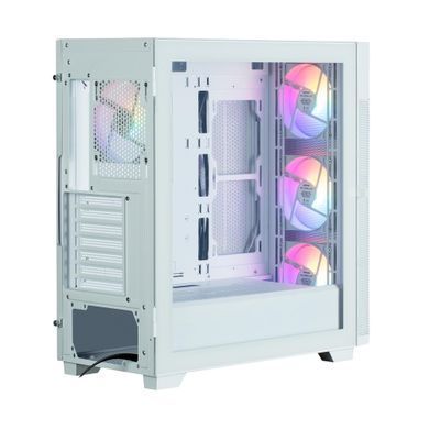 Zalman Корпус S5 Neo без БП, 1xUSB3.1, 1xUSB2.0, 4x120мм FRGB, VGA 390мм, LCS ready, TG Side Panel, ATX, белый S5NEOWHITE фото