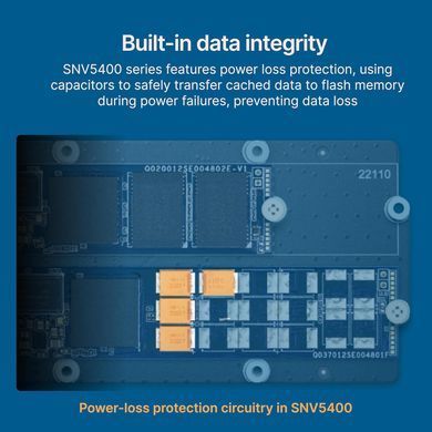 Synology Накопичувач SSD Synology M.2 1600GB PCIe 3.0 2280 SNV5420-1600G фото