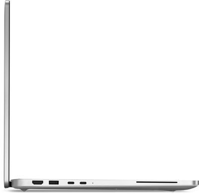 Dell Ноутбук Dell Pro 16 Plus 16" FHD+ AG, Intel U7-265U, 32GB, F512GB, UMA, Win11P, сріблястий BTO108PB16250UA_W11P фото