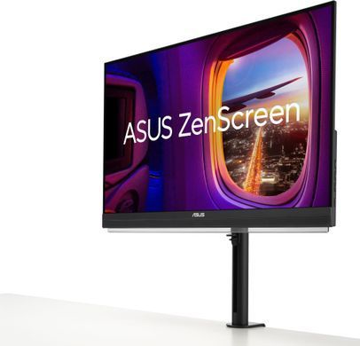 ASUS Монітор портативний Asus 27" ZenScreen MB27ACF HDMI, USB-C, MM, IPS, 2560x1440, 100Hz, sRGB 99%, AdaptiveSync, Pivot, C-Clamp Arm 90LM0AU5-B01A71 фото