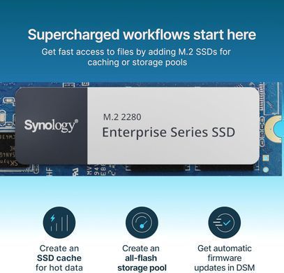 Synology Накопичувач SSD Synology M.2 1600GB PCIe 3.0 2280 SNV5420-1600G фото