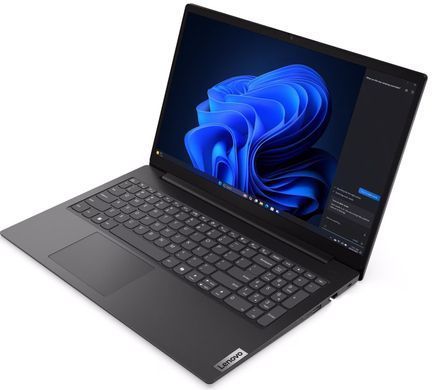 Lenovo Ноутбук Lenovo V15-G5 15.6" FHD IPS AG, Intel i3-1315U, 8GB, F256GB, UMA, DOS, чорний 83GW00C8RA фото
