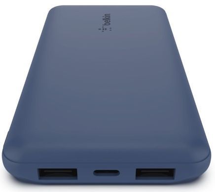 Belkin Портативний зарядний пристрій 10000mAh, 15W Dual USB-A, USB-C, blue BPB011BTBL фото