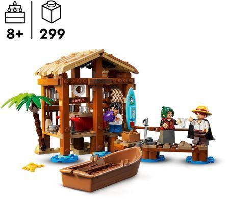 LEGO Конструктор LEGO ONE PIECE Хатина у Селищі Вітряків 75636- фото