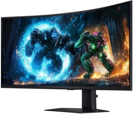 Samsung Монітор Samsung 40"Odyssey G7 G75F HDMI, DP, USB, VA, 5120x2160, 180Hz, 21:9, 1ms, CURVED LS40FG756EIXUA фото