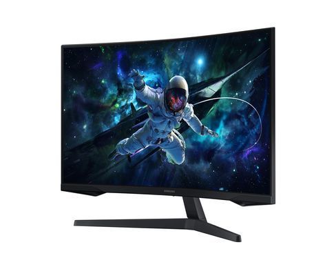 Samsung Монітор Samsung 31.5" Odyssey G55C 2xHDMI, DP, VA, 2560x1440, 165Hz, 1ms, CURVED LS32CG550EIXUA фото