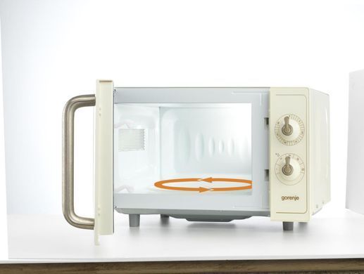 Gorenje Микроволновая печь Gorenje, 20л, мех. управл., 700Вт, бежевый MO4250TCLI фото